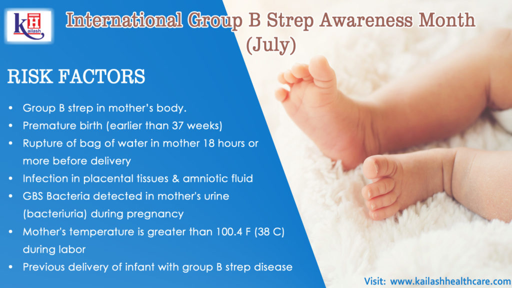 International Group B Strep Awareness Month (July)