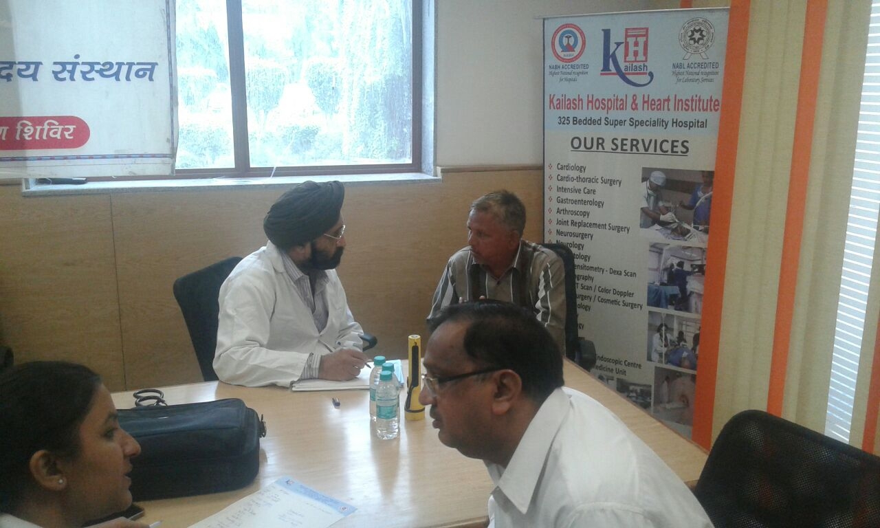 Organized Free Health Check up Camp at Indian Oil Corporation Limited