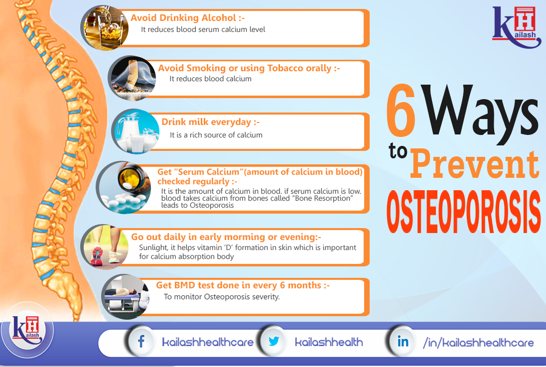 6 Ways to Prevent Osteoporosis
