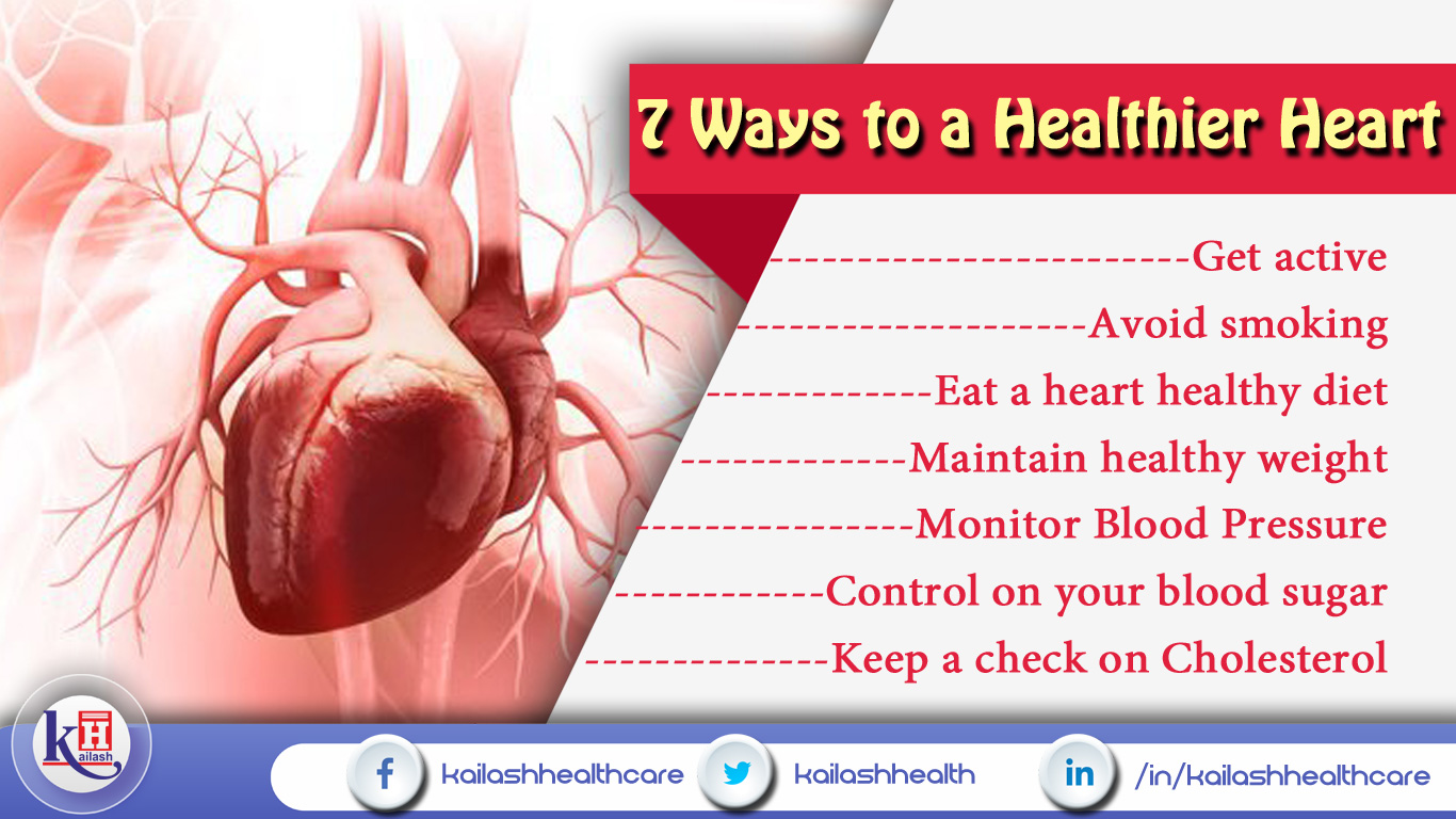 7 Ways to a Healthier Heart