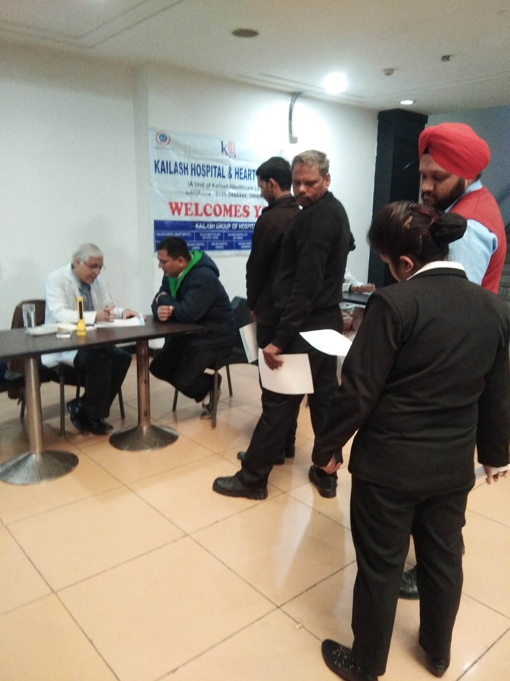 Kailash Charitable Trust in Association With ICICI Prudential is Organized a Free Health Check-up Camp at Wave Mall Sector 18, Noida