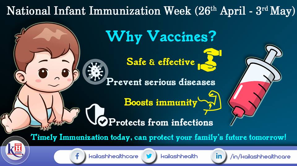 Timely Vaccines not only protects from serious infections but also boosts immunity.