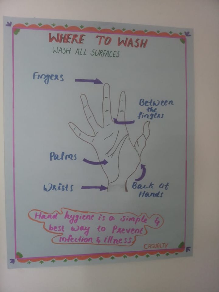 World Hand Hygiene day was celebrated today with great valour & thought on the theme ‘Clean care for All, It’s in your hands’. Various engagement activities like Poster & Dance Competition organized accelerated the celebration. Get a glimpse of the event below