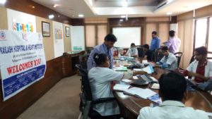 Kailash Charitable Trust Organized a Free Health Check-up Camp at Bhilangana Hydro Power, B-37, Sec-01, Noida