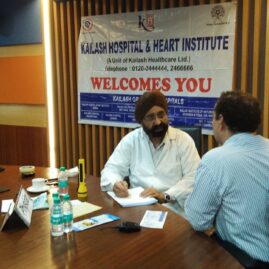 Kailash Charitable trust organized a Free Health Check-up Camp at ICSI C-37,Sector 62 Noida4
