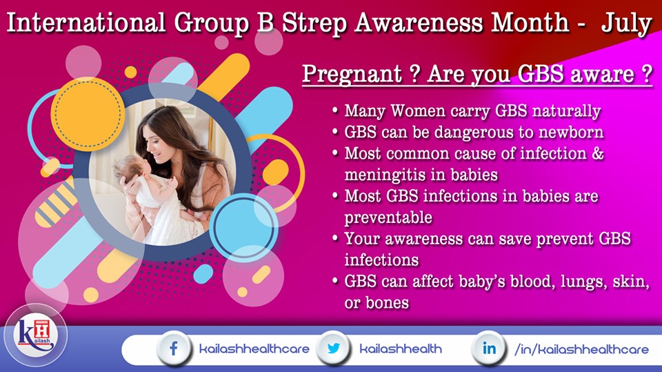Pregnant women carry Group B Strep naturally which can affect the newborn. Get checked & initiate necessary treatment.