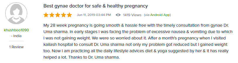 Best gynae doctor for safe & healthly pregnancy