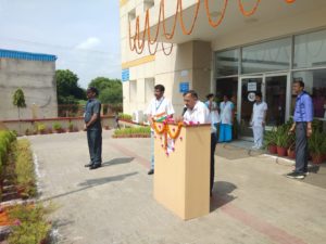 Get a glimpse of the 73rd Independence Day celebration at Kailash Hospital Jewar today with great zeal & passion. The National Flag was hoisted by the hospital’s Medical Superintendent Dr. A.K. Singh followed by his wonderful speech addressing India's glorious heritage.