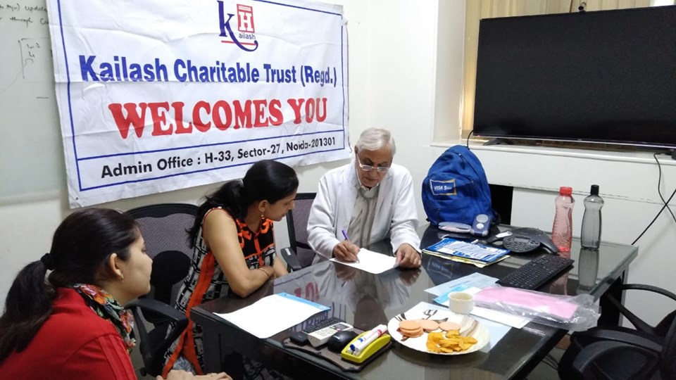 Kailash Charitable trust organized a Free Health Check-up Camp at Fran Connect, C-94 , Sector 84, Noida on 07/08/2019 from 10:00 AM to 02:00 PM. During the camp, following facilities were provided. 1. #Physician #Consultation 2. #Physiotherapy Consultation 3. Dietician Consultation 4. Blood Sugar 5. Blood Pressure 6. Height & Weight 94 employees attended the camp and benefited from the consultations and advice of Doctors of Kailash Hospital and Heart Institute, Noida.