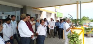 Kailash Hospital Khurja celebrated the 73rd Independence Day today with the entire hospital staff.