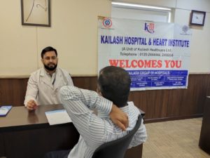 Kailash Charitable Trust, Noida has Organized a Free Health Check-up Camp at Triveni WBG, A-44, Phase-2, Noida on 31/08/2019 from 10:00 AM to 02:00 PM.