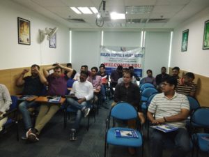 Kailash Charitable Trust in Association with family Health Insurance TPA Pvt. Ltd. organized a Health Talk show on “Stress Management” at Tata AIG General Insurance Co.Ltd. 1