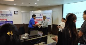 Kailash Charitable Trust organized a Health Talk show on “Cardiac Management” on the Occasion of World Heart Day at Triveni WB Group, A-44 ,Hosiery Complex Phase 2, Noida on 30th September 2019 from 14.00 pm to 15.00 pm. Dr. Partha Prateem Choudhary (MD,DM,Cardiologist ) delivered the talk and was too interactive session. 85 Employees attended the talk show and benefited from the advice of Doctor of Kailash Hospital and Heart Institute, Noida.