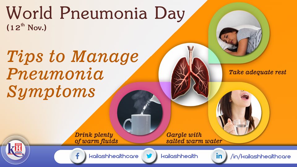 Here are some useful tips to manage Pneumonia symptoms. Stay safe against Pneumonia.