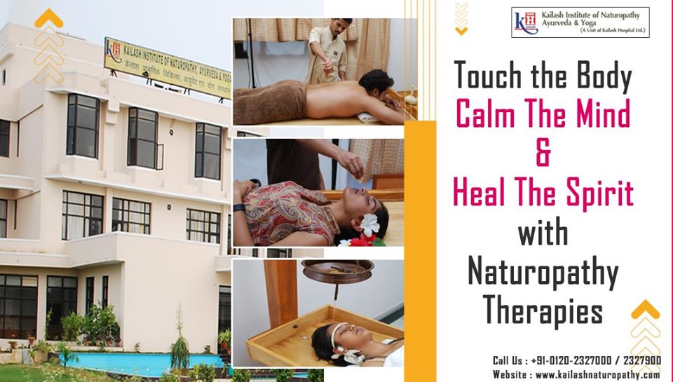 Touch the Body Calm the Mind & Heal the Spirit with Naturopathy Therapies