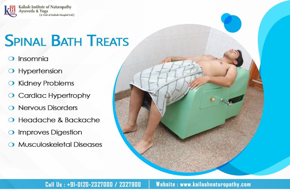 Spinal Bath is a natural therapy to treat Kidney & nervous disorders while relieving backache.