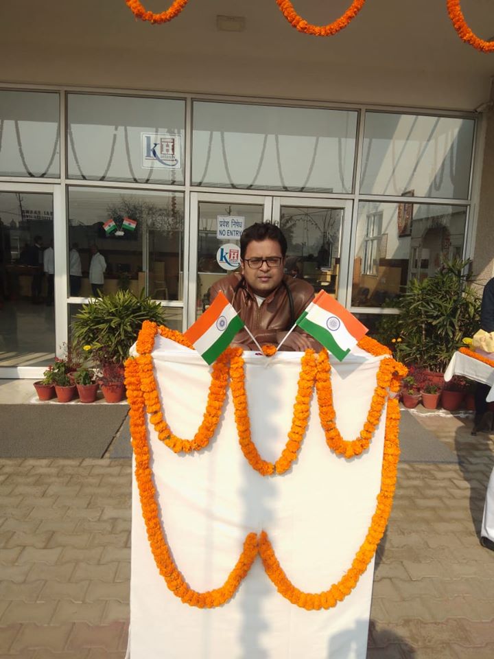 Here are some vital moments from the Republic Day celebrations at Kailash Hospital Jewar.
