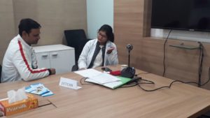 Kailash Hospital & Heart Institute, Noida Organized a Free Health Check -up camp at Applied Solar Technologies, Sector 135, Noida.