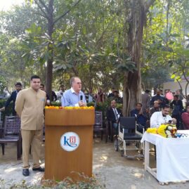 The hospital staff at Kailash Hospital, Greater Noida took pride in glorifying & celebrating the Republic Day on 26th January.4