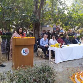 The hospital staff at Kailash Hospital, Greater Noida took pride in glorifying & celebrating the Republic Day on 26th January.5