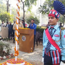 The hospital staff at Kailash Hospital, Greater Noida took pride in glorifying & celebrating the Republic Day on 26th January.6