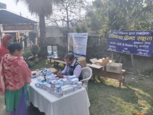 Kailash Hospital & Neuro Institute, in association with Noida Lok Manch Organized a Free Health Check-Up Camp at, Sanskar Kendra School, Sector-22 Noida