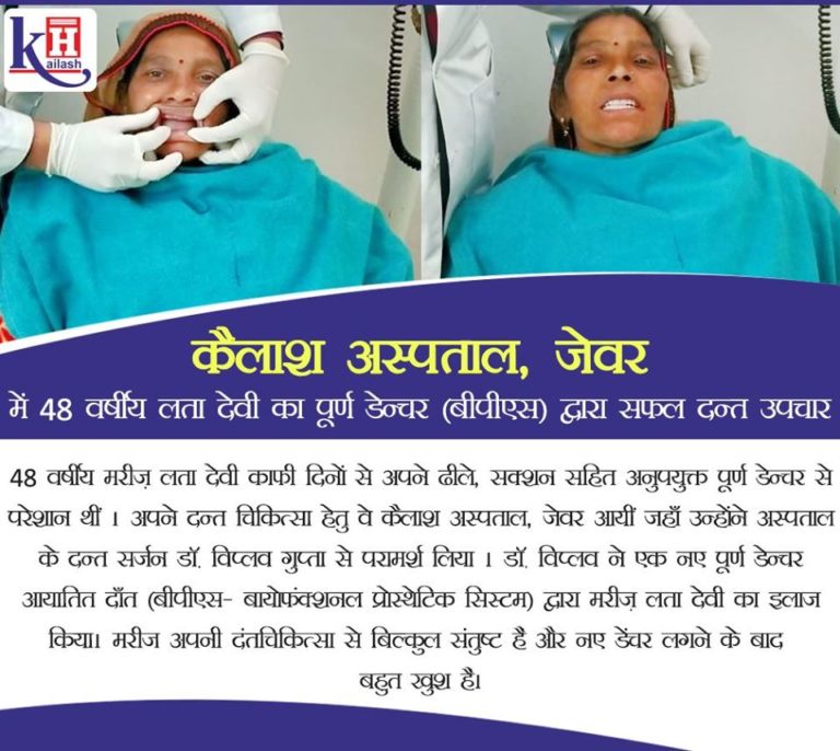 Successful Complete Dentures (BPS) Treatment of 48 yr old patient