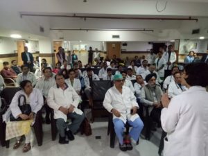 ‘NAMASTE over HANDSHAKE’ to Prevent Spread of Corona Virus in Kailash Hospital, Sec 27, Noida