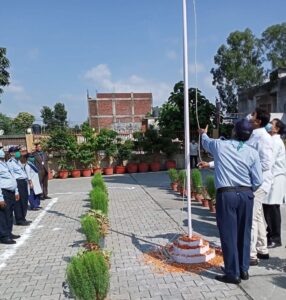 Kailash Hospital Dehradun celebrated Nation’s 74th Independence Day with a patriotic fervor today