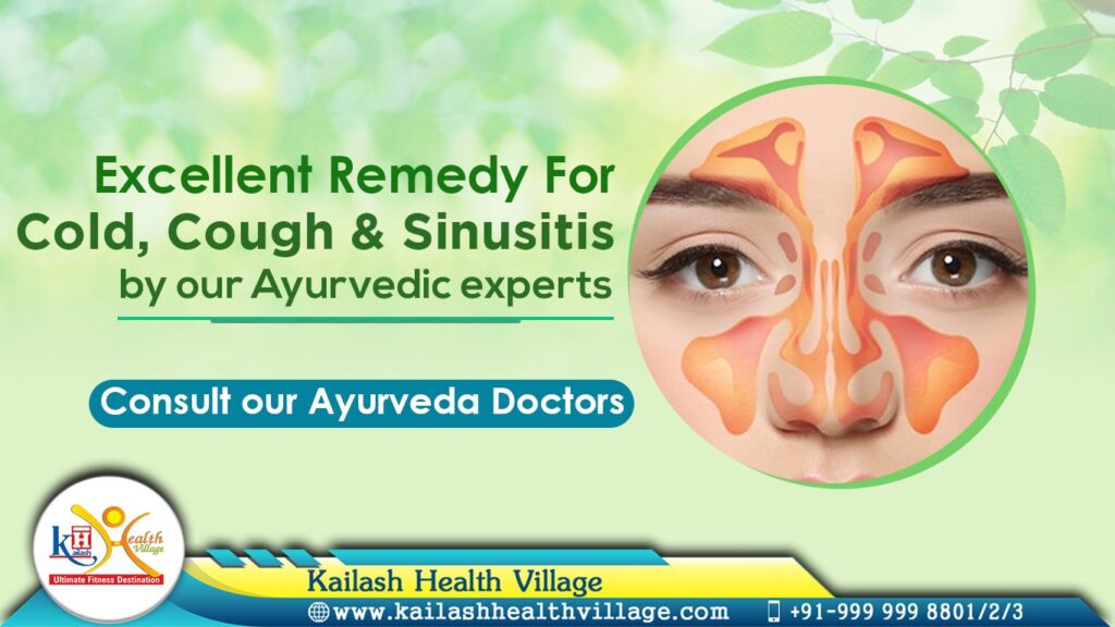 Get effective Ayurveda treatment for Cold, Cough & Sinusitis through