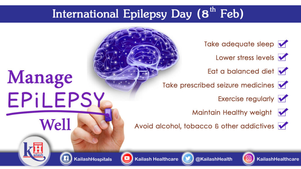 Healthy Lifestyle & nutritious diet can help manage Epilepsy. There are