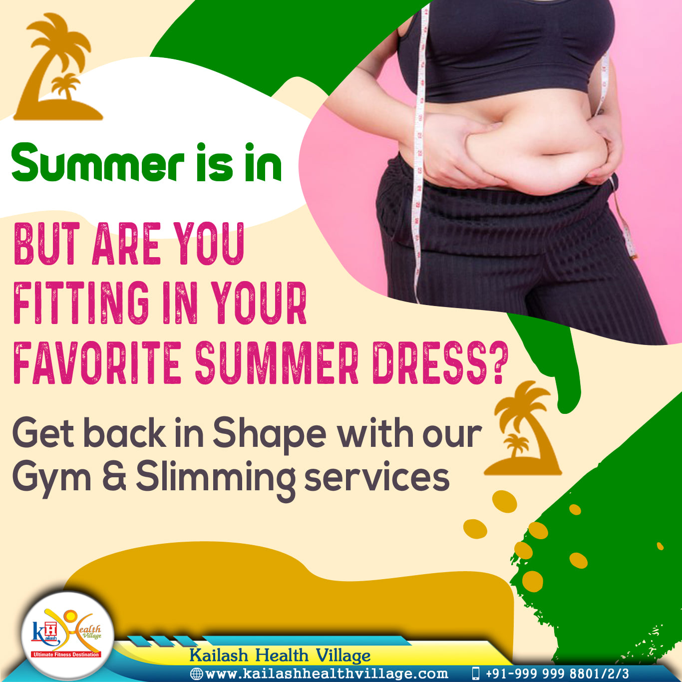 Worried about gaining unexplained excess weight stopping you from putting on your favorite dress?