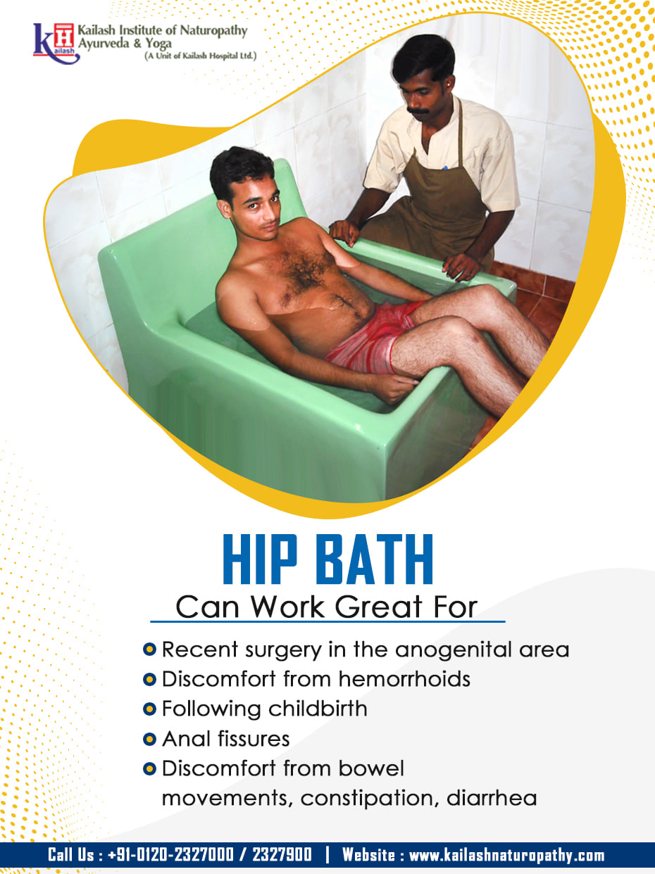 Hip Bath can help in alleviating pains related to hemorrhoids, anal fissures and bowel problems.