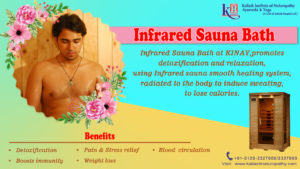 Experience best detoxification while losing calories with Infrared Sauna Bath at KINAY