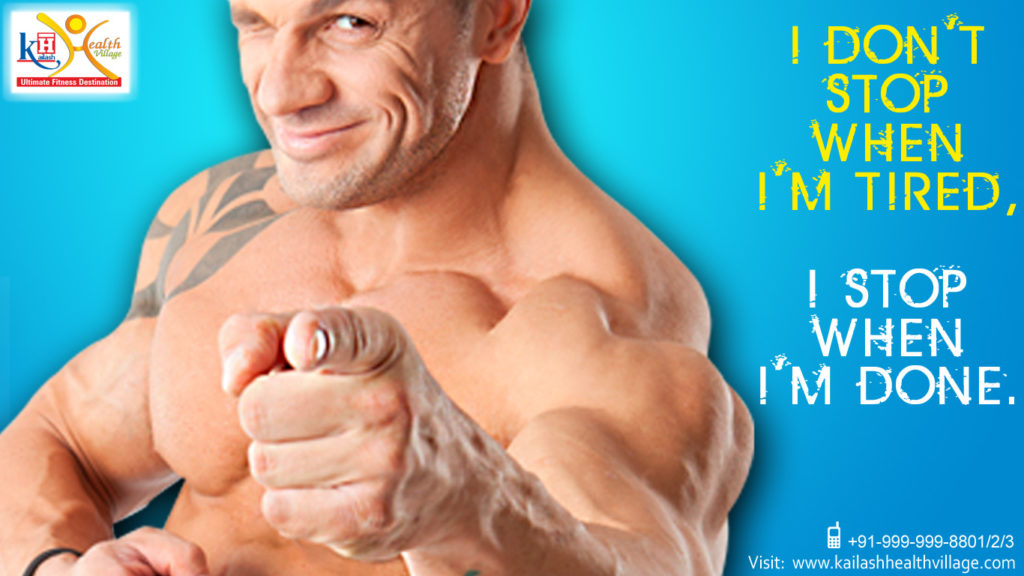 Fitness is all about consistency and dedication