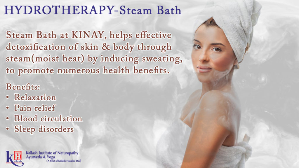 Hydrotherapy Steam Bath