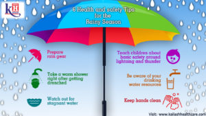 6 Health and Safety Tips for the Rainy Season
