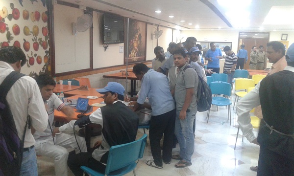Organized a Free Health Checkup Camp at Indian Oil Corporation Noida, Sector 1