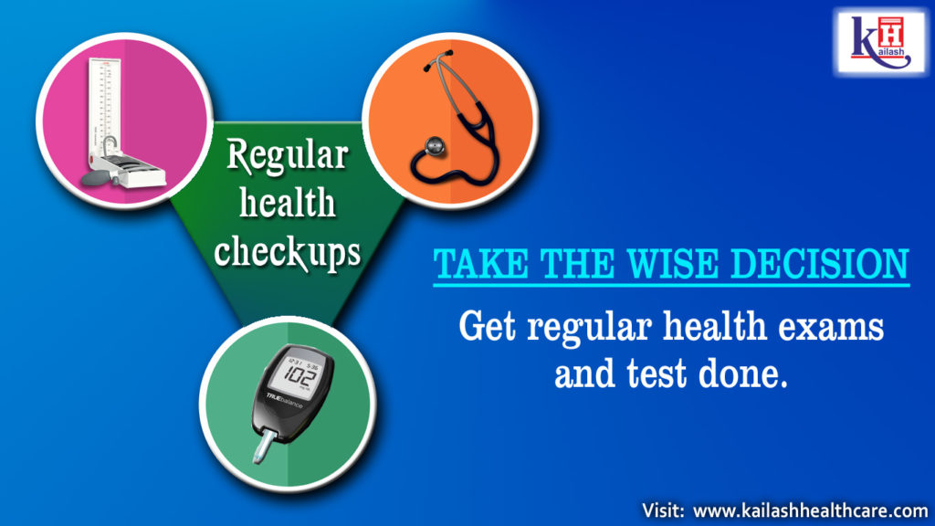 Get Regular Health Exams and Test Done