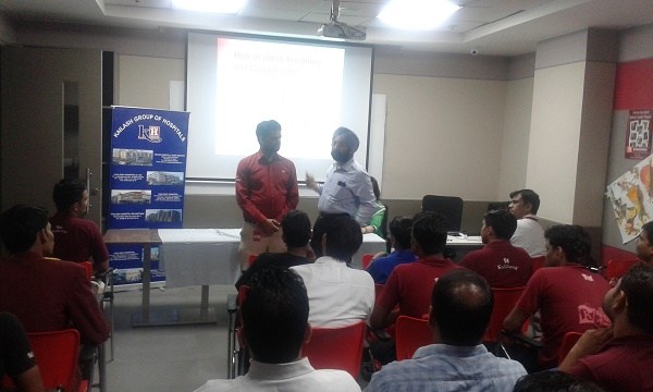 Organized a Work Shop on First Aid Training Awareness in Kidzania Sector 38 A, Entertainment City ,Noida