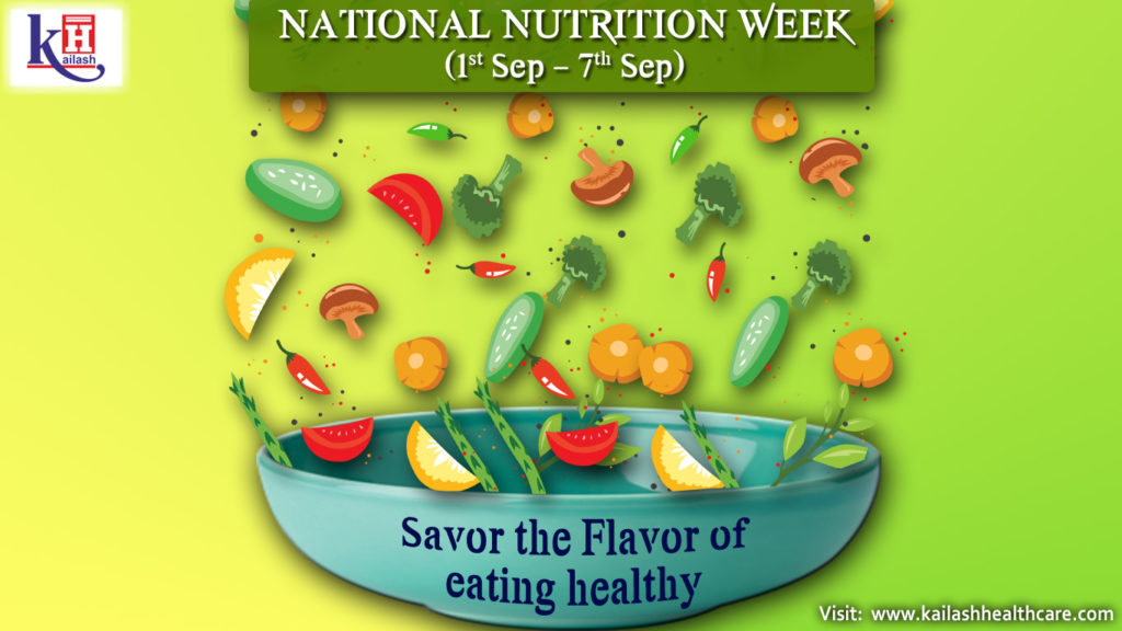 NATIONAL NUTRITION WEEK (1st Sep – 7th Sep)