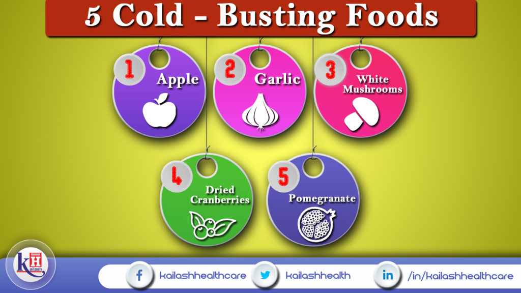 5 Foods that can help Fight Cold