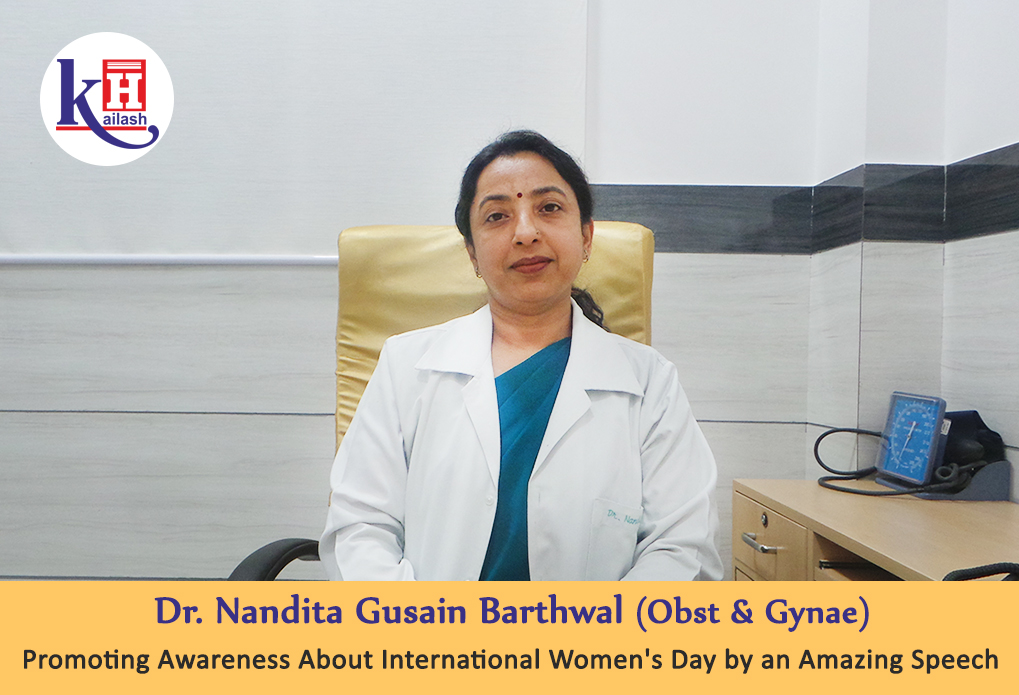 Dr. Nandita Gusain Barthwal (Obst & Gynae) Speech on International Women Day