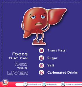 These foods can make your Liver sick. Limit the intake of these foods.