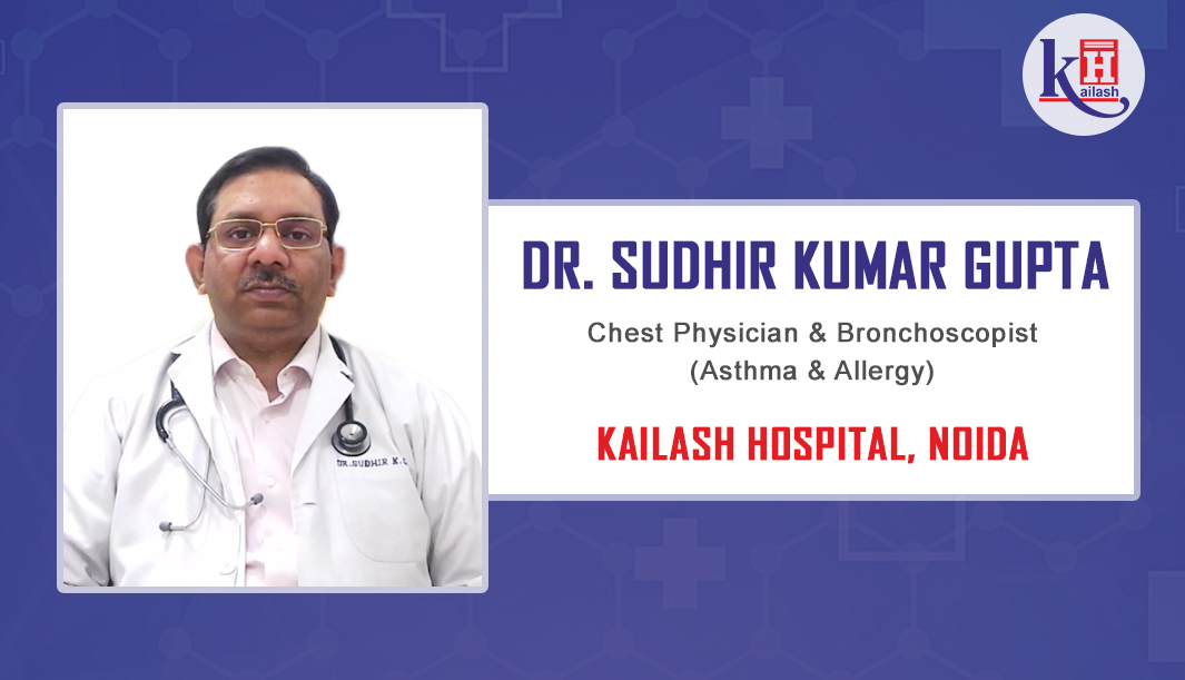 Dr. Sudhir Kr. Gupta’s (Chest Physician & Asthma specialist- Kailash Hospital, Noida) speech on World Asthma Day