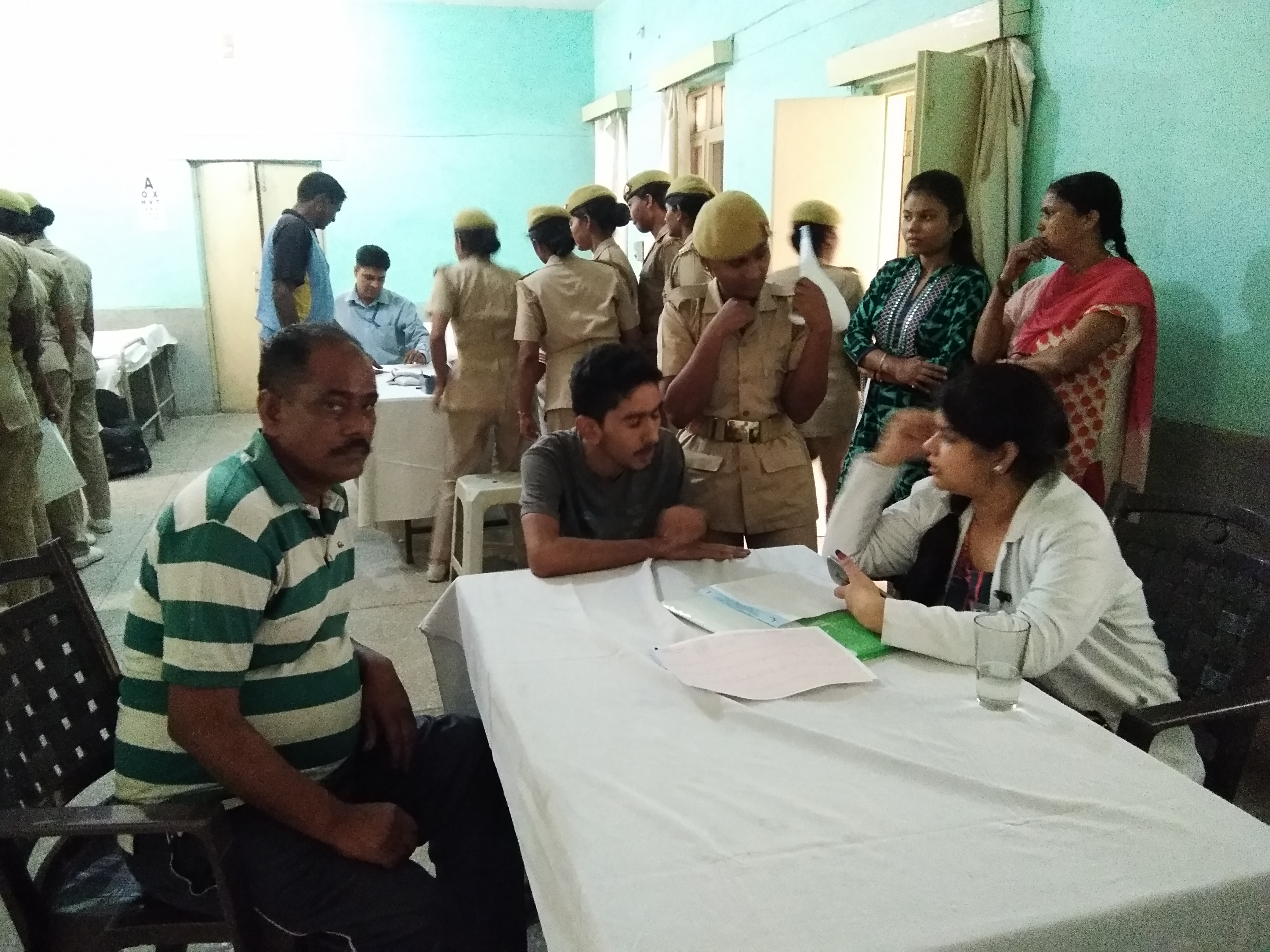 Kailash Hospital & Heart Institute  Noida ,organized a Free Health Check-up Camp at 41 Battalion PAC, Vaishali (Ghaziabad)