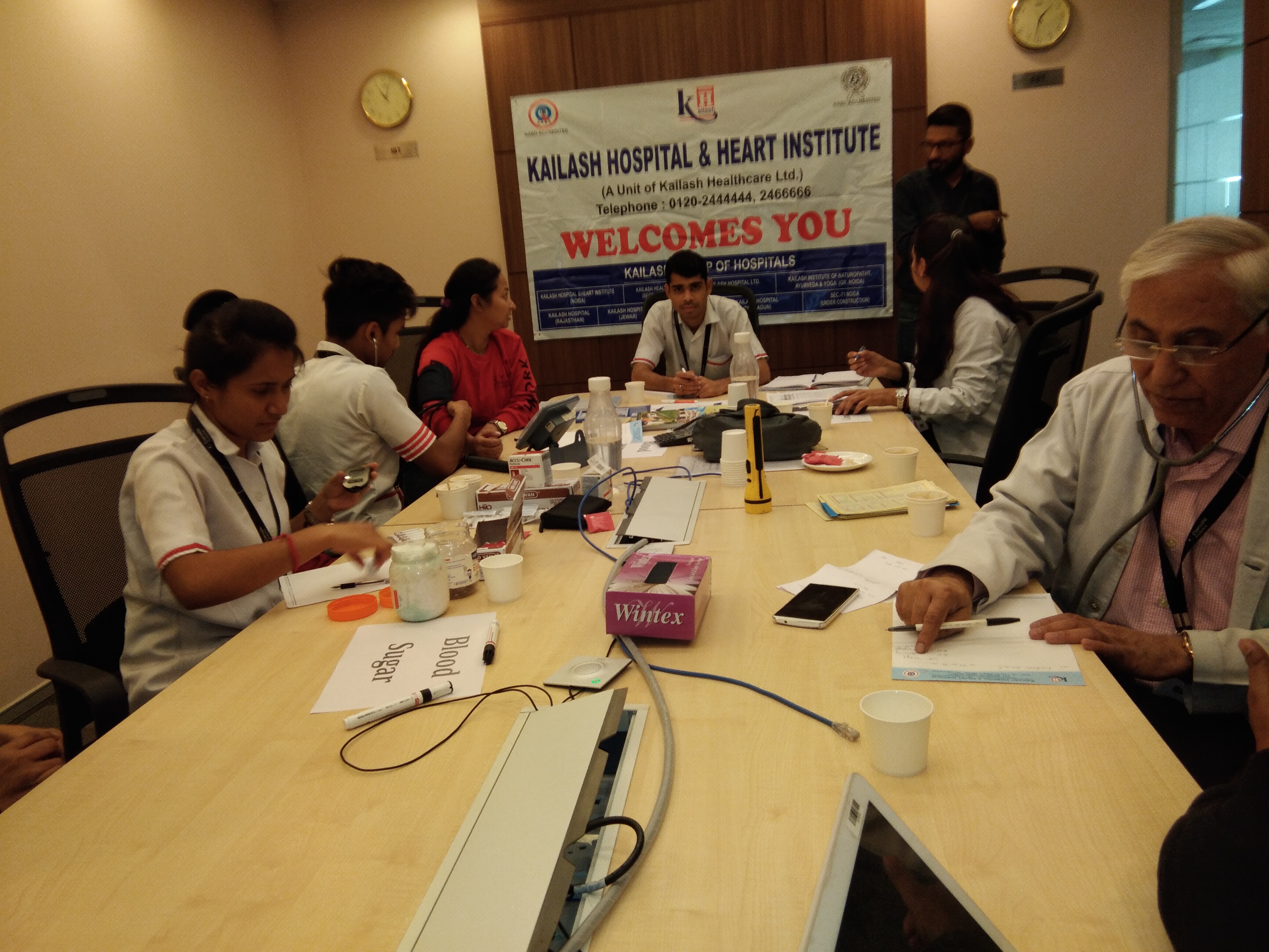 Kailash Hospital & Heart Institute, Noida in association with Cigna TTK is organized a Free Health Check-up Camp at Clarivate Analytics