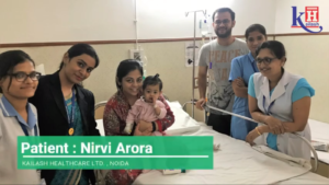 Mrs. Anshu Speaks Happily about Her Baby’s Treatment at Kailash Hospital