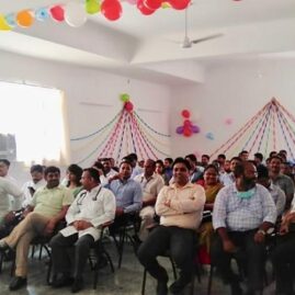 'International Nurses Day' was celebrated with great enthusiasm at Kailash Hospital, Khurja where the hospital staff came together to