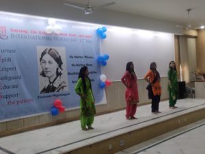 ‘International Nurses Day’ was celebrated today with great excitement & zeal at Kailash Hospital, Noida